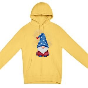 Gnome 4th Of July Firework Premium Pullover Hoodie