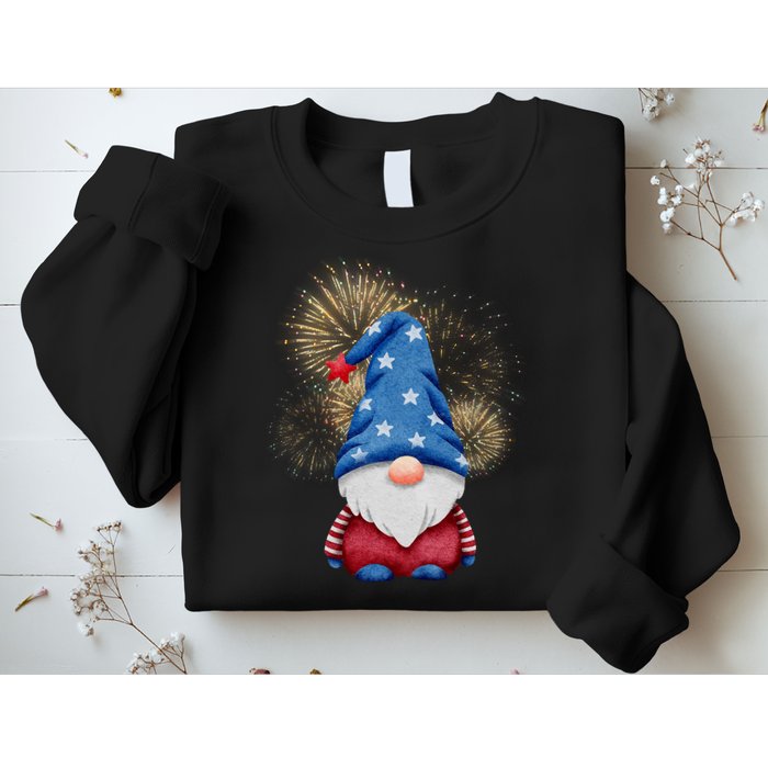 Gnome 4th Of July Firework Sweatshirt