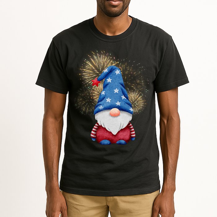 Gnome 4th Of July Firework Tall T-Shirt