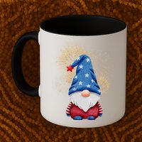 Gnome 4th Of July Firework Mug