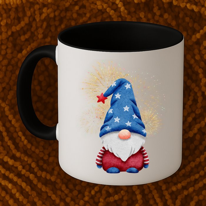 Gnome 4th Of July Firework Mug