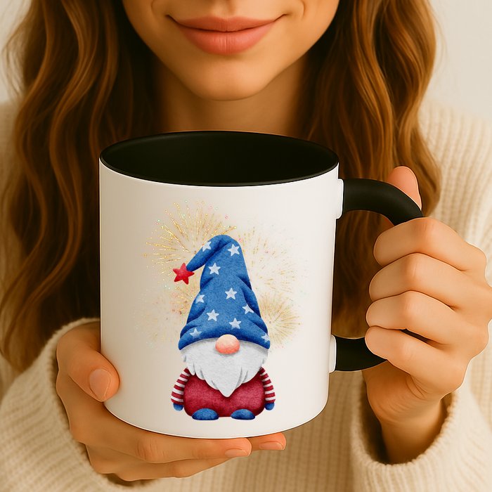 Gnome 4th Of July Firework Mug
