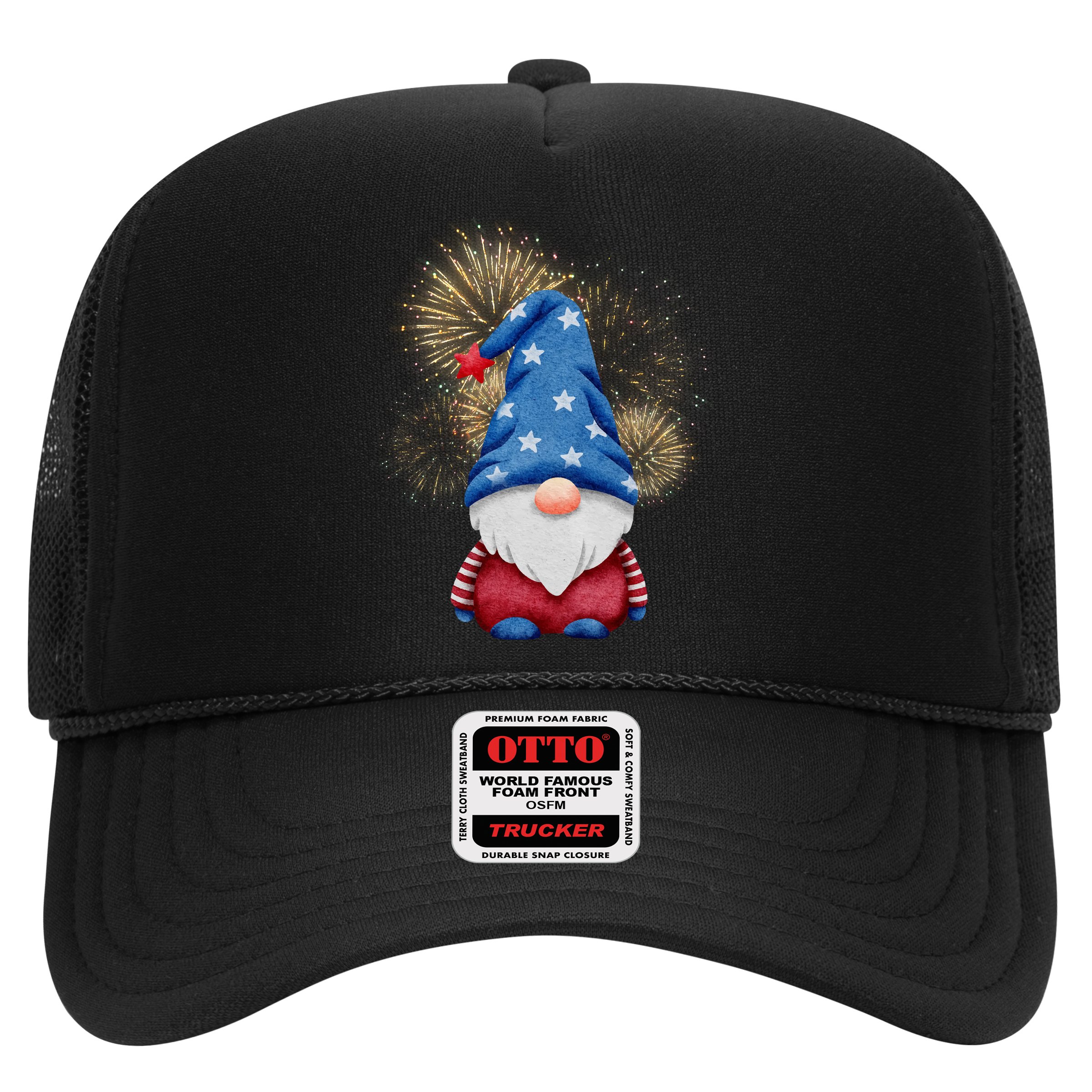 Gnome 4th Of July Firework Hat