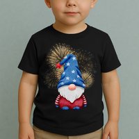 Gnome 4th Of July Firework Toddler T-Shirt