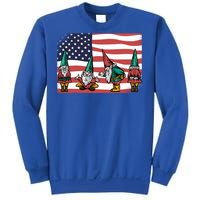 Gnomes 4th Of July Patrioticic American Flag Gift Sweatshirt