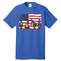 Gnomes 4th Of July Patrioticic American Flag Gift Tall T-Shirt