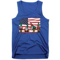 Gnomes 4th Of July Patrioticic American Flag Gift Tank Top