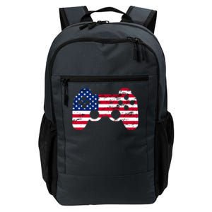 Gamer 4th Of July American Flag Video Game Teens Cute Gift Daily Commute Backpack