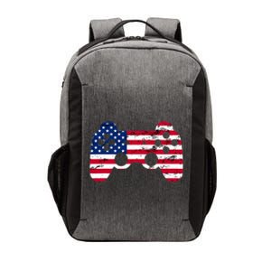 Gamer 4th Of July American Flag Video Game Teens Cute Gift Vector Backpack