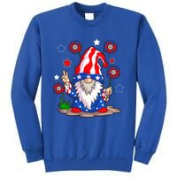 Gnomes 4th Of July Gnome Lover American Flag Gift Sweatshirt