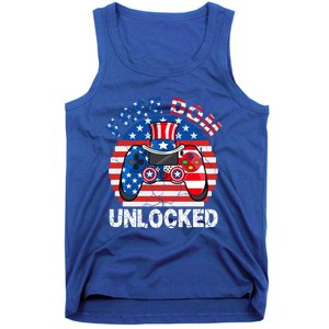 Gamer 4th Of July Freedom Unlocked Video Games Teens Great Gift Tank Top