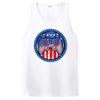 Gamer 4th of July American Flag Video Game Controller PosiCharge Competitor Tank