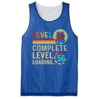 Gamer 55th Birthday Level 55 Complete Level 56 Loading Gift Mesh Reversible Basketball Jersey Tank