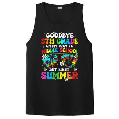 Goodbye 5th Grade Graduation To Middle school Hello Summer PosiCharge Competitor Tank