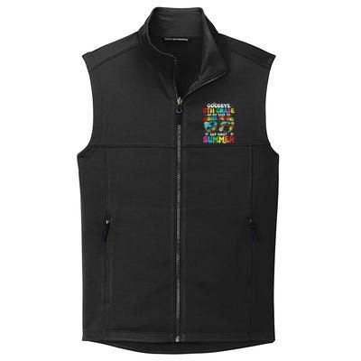 Goodbye 5th Grade Graduation To Middle school Hello Summer Collective Smooth Fleece Vest