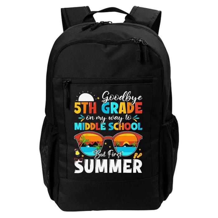 Goodbye 5th Grade Graduation To Middle School Hello Summer Backpack