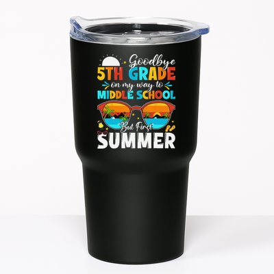 Goodbye 5th Grade Graduation To Middle School Hello Summer Tumbler