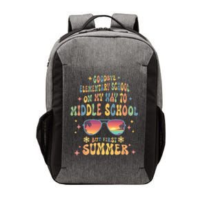 Goodbye 5th Grade Graduation To 6th Grade Hello Summer Vector Backpack