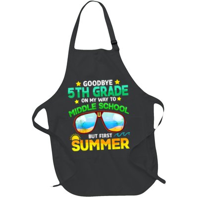 Goodbye 5th Grade Graduation To 6th Grade Hello Summer Apron