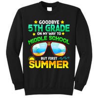 Goodbye 5th Grade Graduation To 6th Grade Hello Summer Sweatshirt