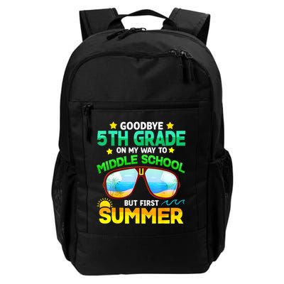 Goodbye 5th Grade Graduation To 6th Grade Hello Summer Backpack