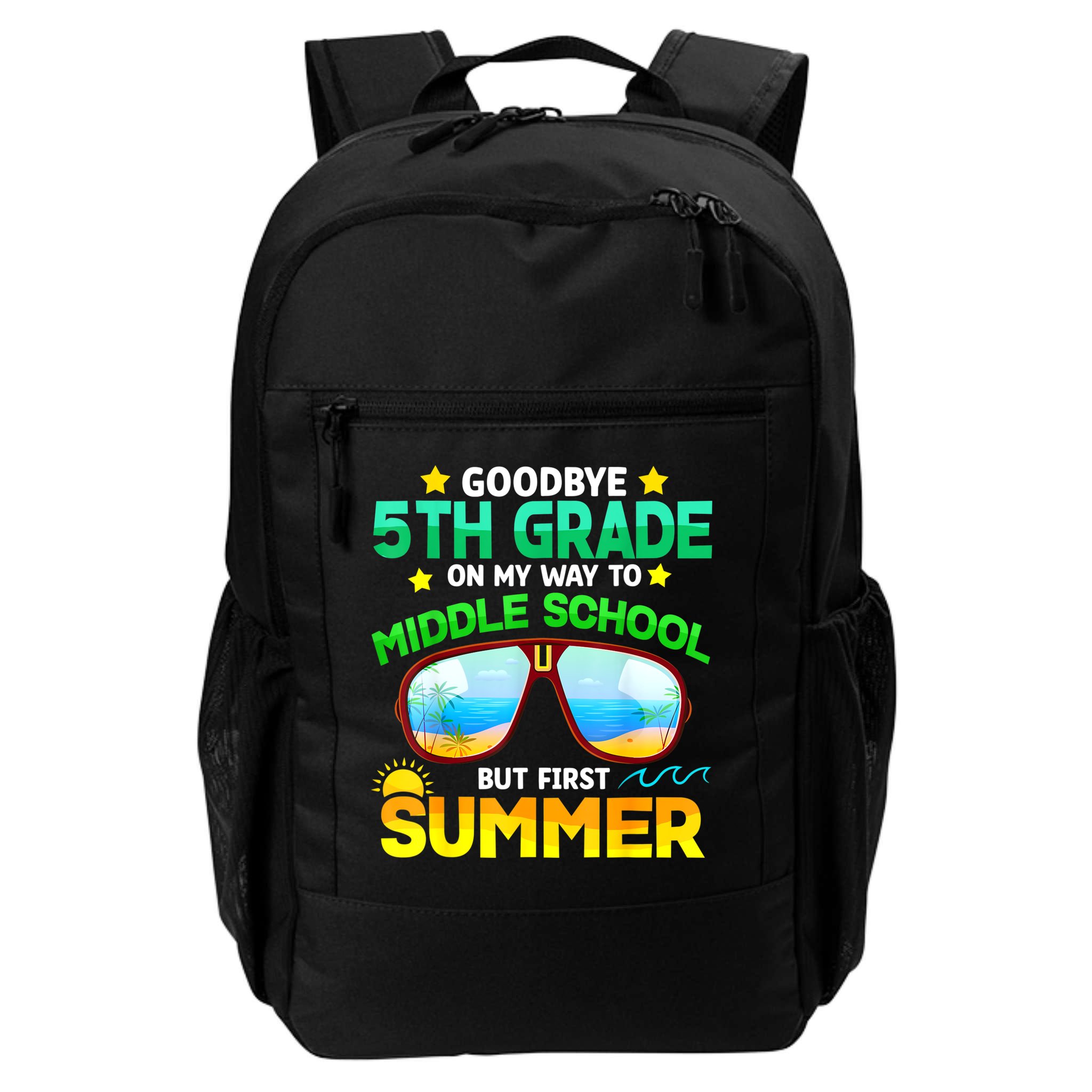 Goodbye 5th Grade Graduation To 6th Grade Hello Summer Backpack