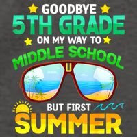 Goodbye 5th Grade Graduation To 6th Grade Hello Summer Vector Backpack
