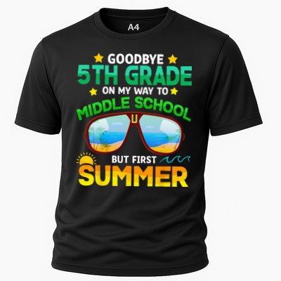 Goodbye 5th Grade Graduation To 6th Grade Hello Summer Performance Shirt