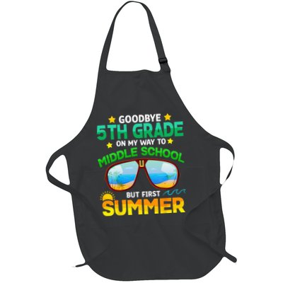 Goodbye 5th Grade Graduation To 6th Grade Hello Summer Apron