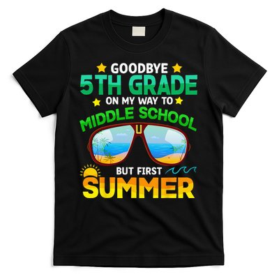 Goodbye 5th Grade Graduation To 6th Grade Hello Summer T-Shirt