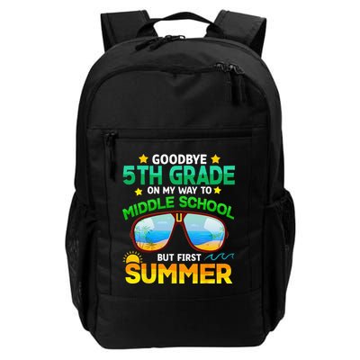 Goodbye 5th Grade Graduation To 6th Grade Hello Summer Backpack