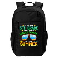 Goodbye 5th Grade Graduation To 6th Grade Hello Summer Backpack