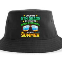 Goodbye 5th Grade Graduation To 6th Grade Hello Summer Sustainable Bucket Hat