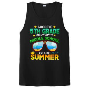 Goodbye 5th Grade Graduation To 6th Grade Hello Summer PosiCharge Competitor Tank