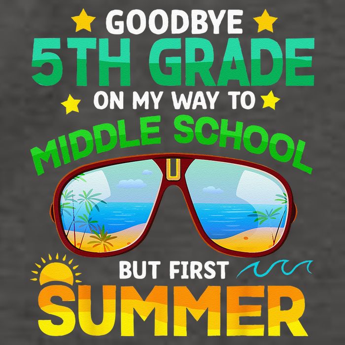 Goodbye 5th Grade Graduation To 6th Grade Hello Summer Vector Backpack