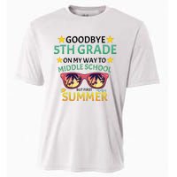 Goodbye 5th Grade Onmy Way To Middle School Cooling Performance Crew T-Shirt