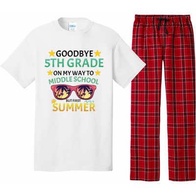 Goodbye 5th Grade Onmy Way To Middle School Pajama Set