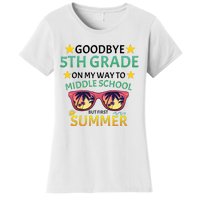 Goodbye 5th Grade Onmy Way To Middle School Women's T-Shirt