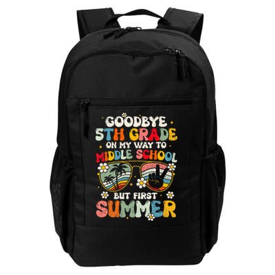 Goodbye 5th Grade Graduation To Middle school Hello Summer Backpack
