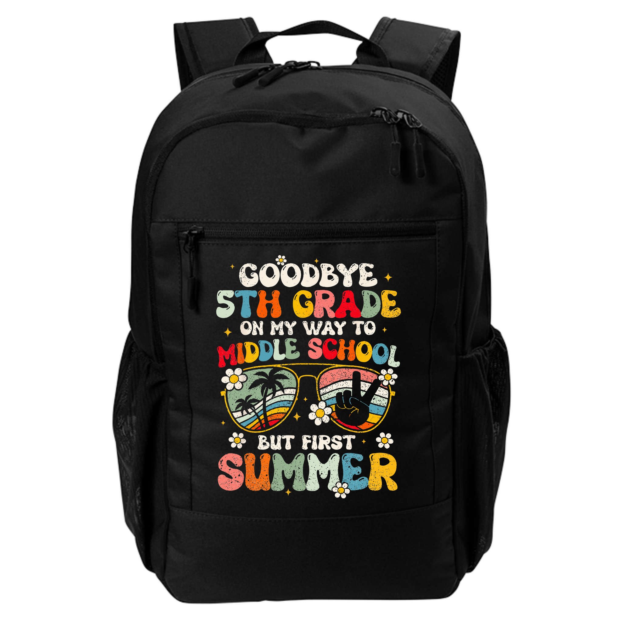Goodbye 5th Grade Graduation To Middle school Hello Summer Backpack