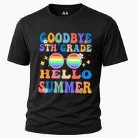 Goodbye 5th Grade Hello Summer Last Day Of School Graduation Cooling Performance Crew T-Shirt