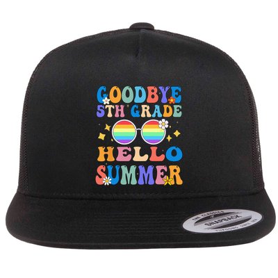 Goodbye 5th Grade Hello Summer Last Day Of School Graduation Flatbill Hat