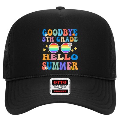 Goodbye 5th Grade Hello Summer Last Day Of School Graduation Trucker Hat