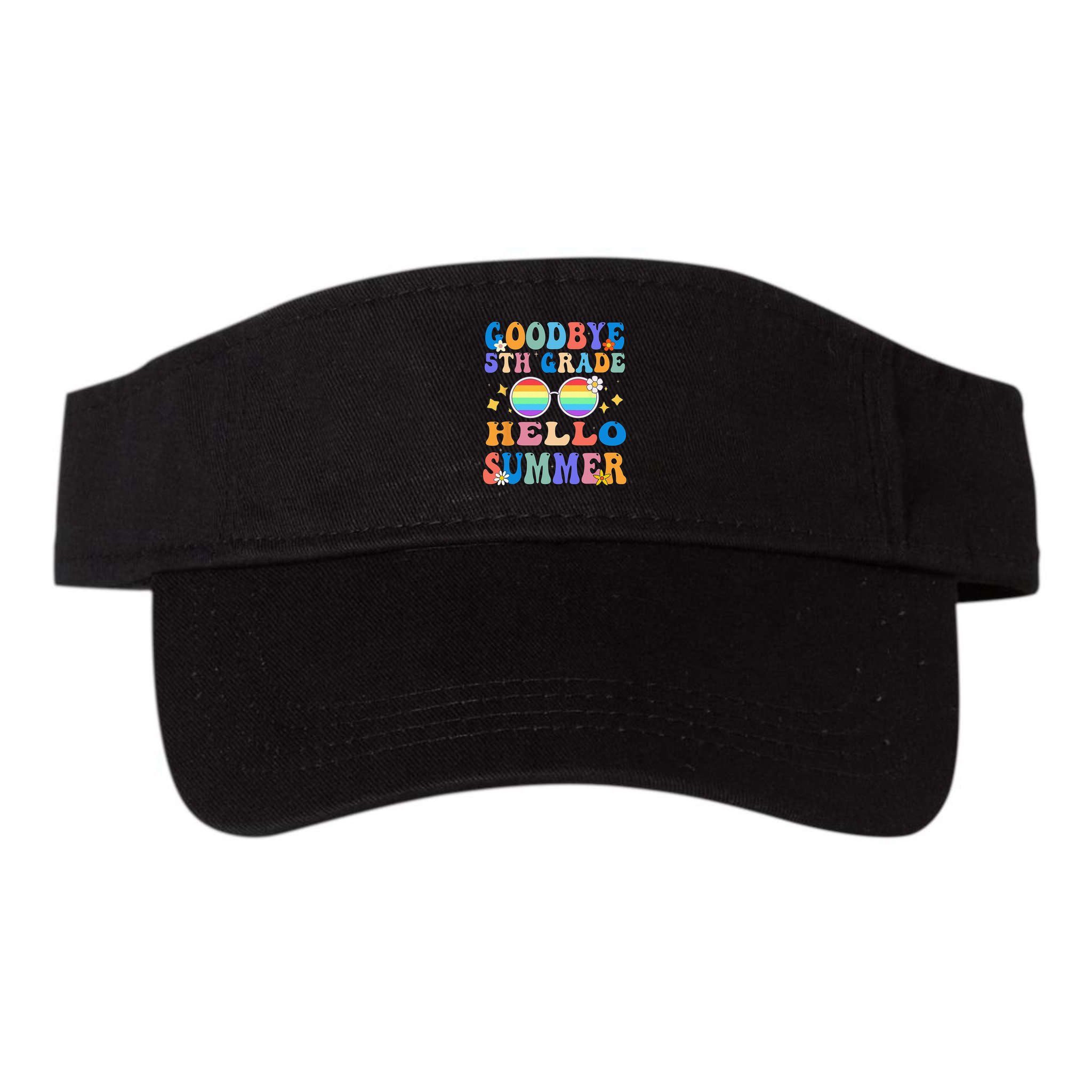 Goodbye 5th Grade Hello Summer Last Day Of School Graduation Visor