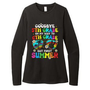 Goodbye 5th Grade Graduation To 6th Grade Hello Summer Womens CVC Long Sleeve Shirt