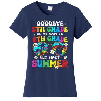 Goodbye 5th Grade Graduation To 6th Grade Hello Summer Women's T-Shirt