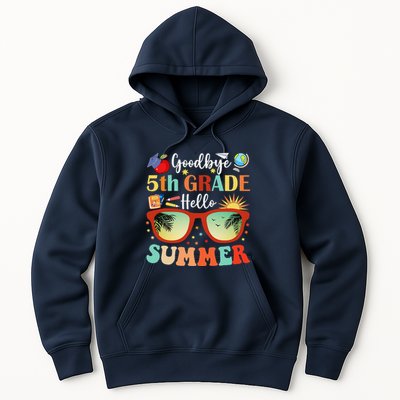 Goodbye 5th Grade Hello Summer Fifth Grade Student Teacher Hoodie