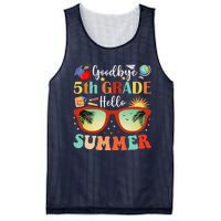 Goodbye 5th Grade Hello Summer Fifth Grade Student Teacher Mesh Reversible Basketball Jersey Tank