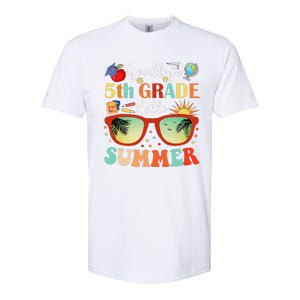 Goodbye 5th Grade Hello Summer Fifth Grade Student Teacher Softstyle CVC T-Shirt