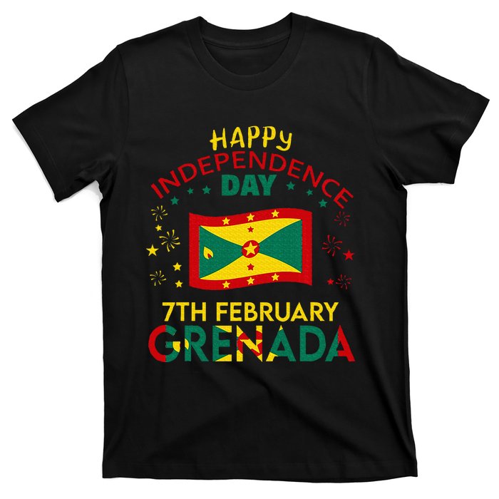 Grenada 50th Independence Day Grenadian Pride Grenada Flag T-Shirt